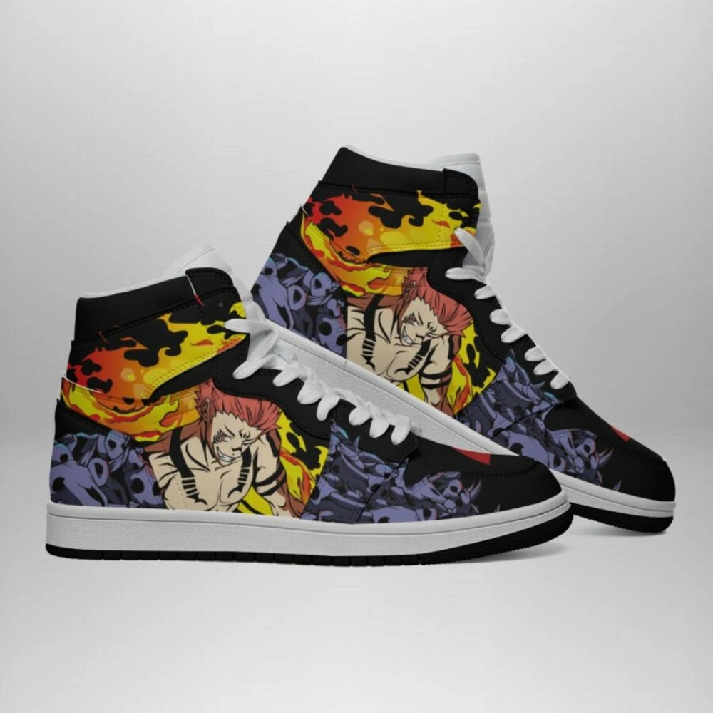 Sukuna King of Curses Jujutsu Kaisen Special High Top Shoes - Shoesmates Sukuna King of Curses Jujutsu Kaisen Special High Top Shoes - Sneakatelier Sneakatelier