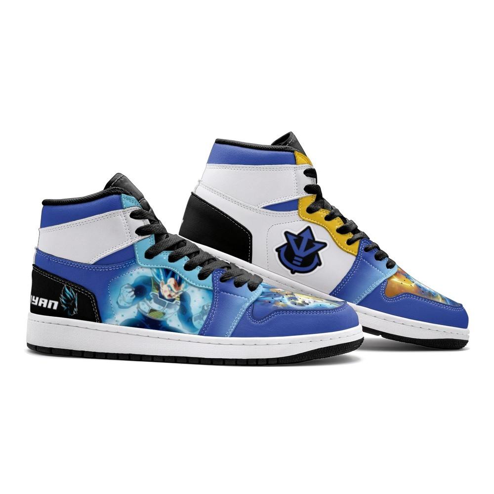 Super Saiyan Vegeta Dragonball Z Air Jordan 1 High Top Shoes - Shoesmates Super Saiyan Vegeta Dragonball Z Air Jordan 1 High Top Shoes - Sneakatelier Sneakatelier