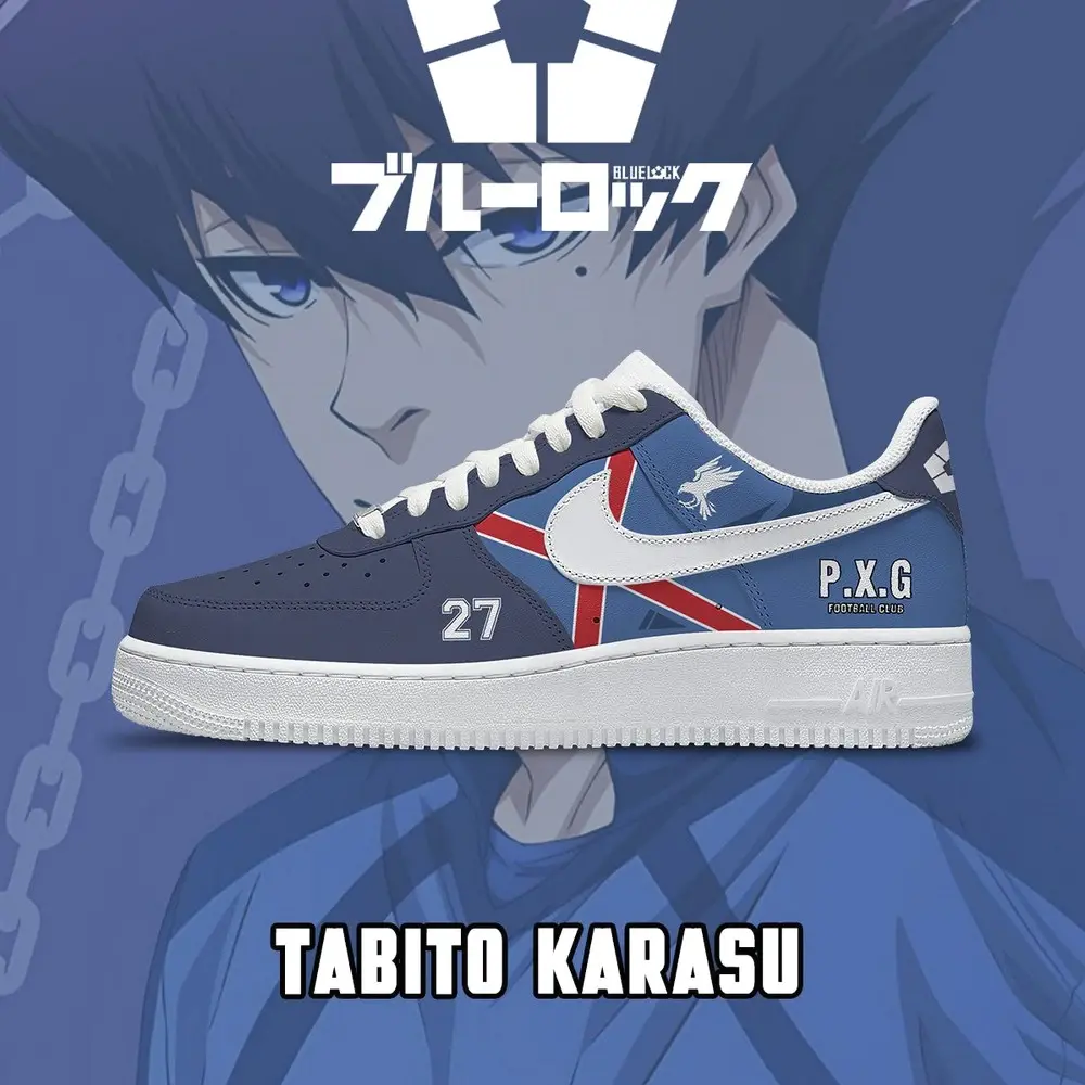 Tabito Karasu V.2 Blue Lock Low Top Shoes - Shoesmates Tabito Karasu V.2 Blue Lock Low Top Shoes - Sneakatelier Sneakatelier