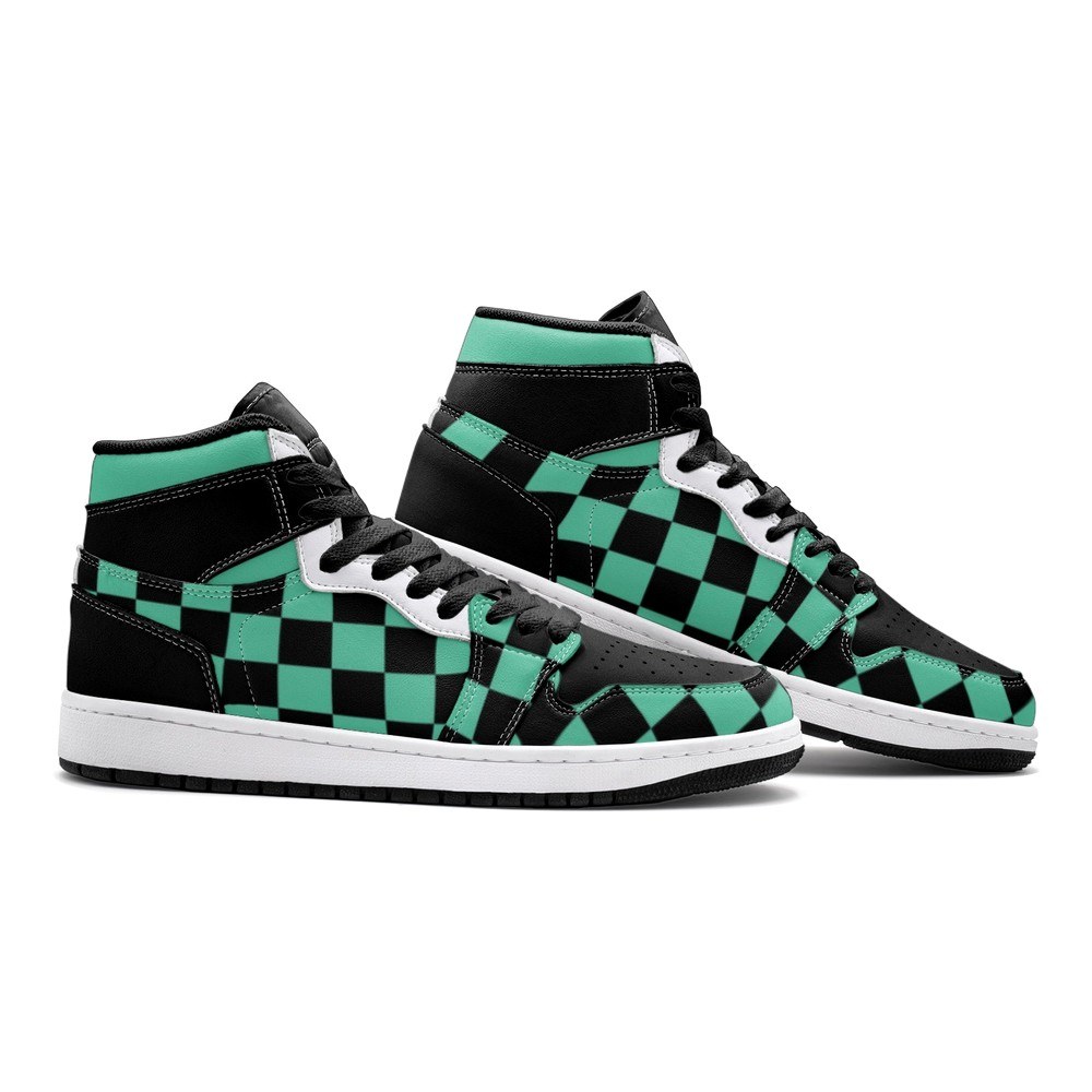 Tanjiro Kamado Demon Slayer J1 High Top Shoes Ver 3 - Sneakatelier