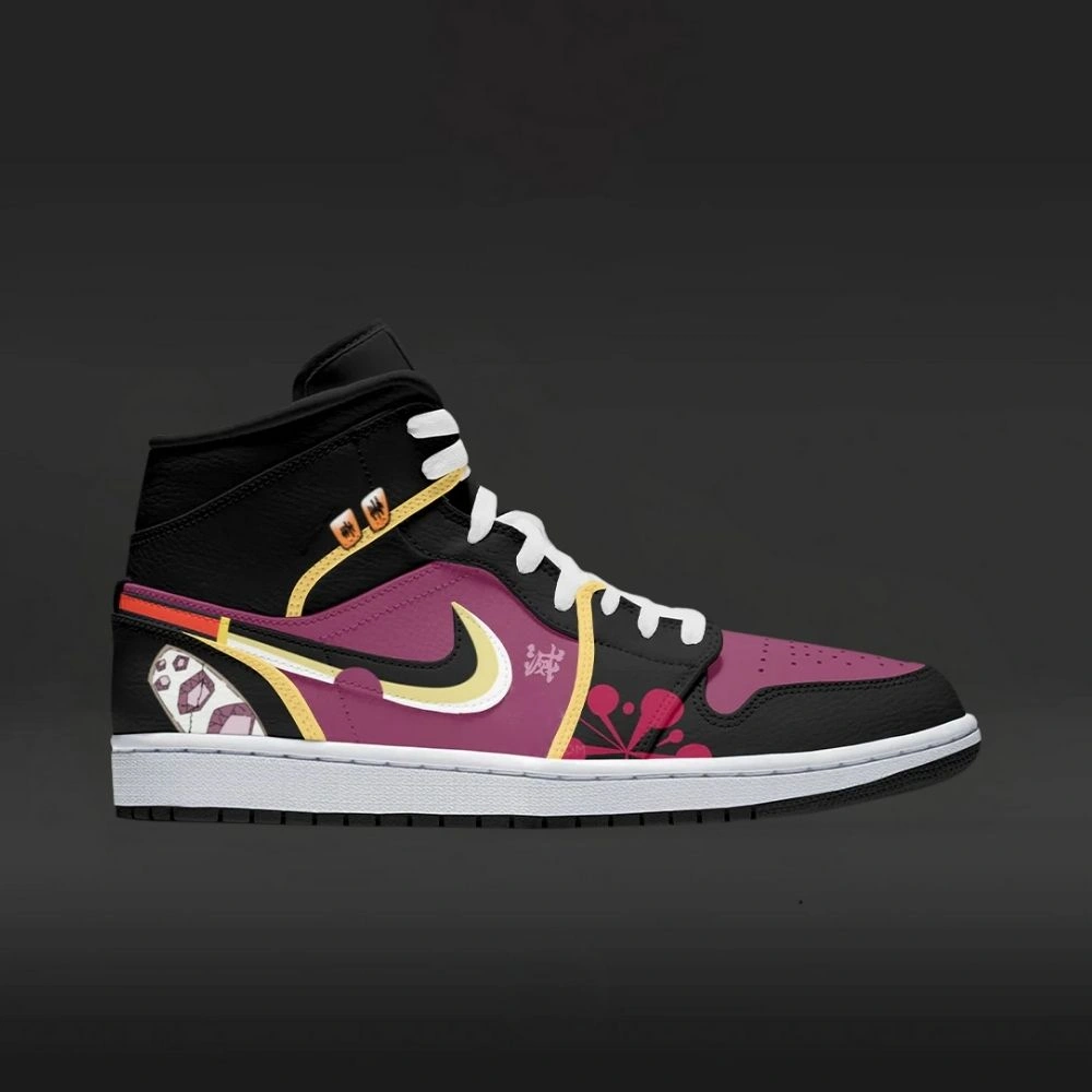 Tengen Uzui Demon Slayer Custom High Top Shoes - Sneakatelier