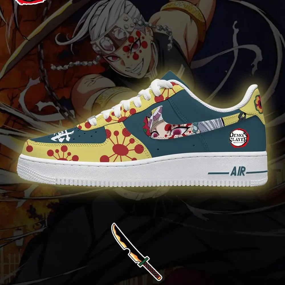 Tengen Uzui Demon Slayer Special Design Low Top Shoes - Shoesmates Tengen Uzui Demon Slayer Special Design Low Top Shoes - Sneakatelier Sneakatelier