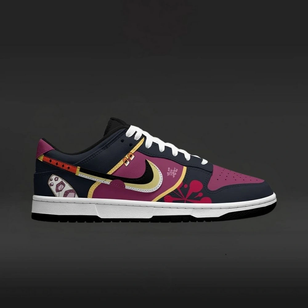 Tengen Uzui Ver.2 Demon Slayer Custom Low Top Shoes - Shoesmates Tengen Uzui Ver.2 Demon Slayer Custom Low Top Shoes - Sneakatelier Sneakatelier