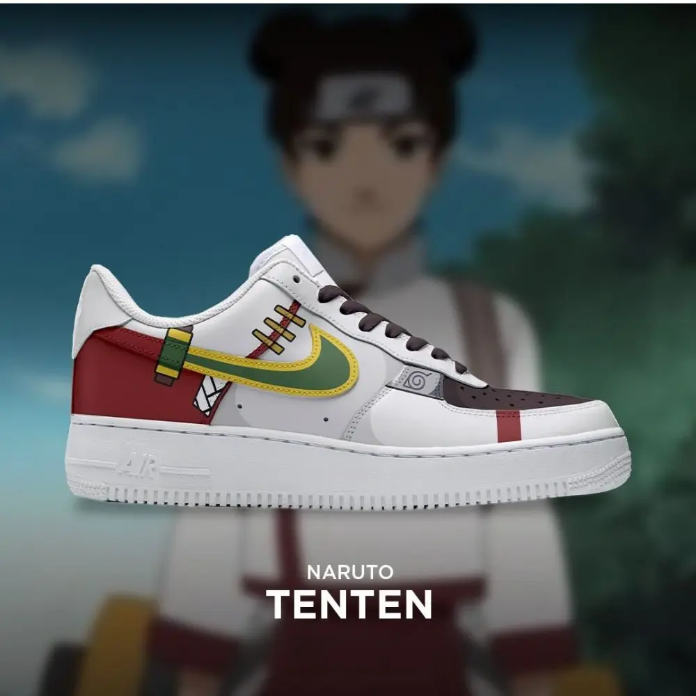 Tenten Naruto Low Top Shoes - Sneakatelier