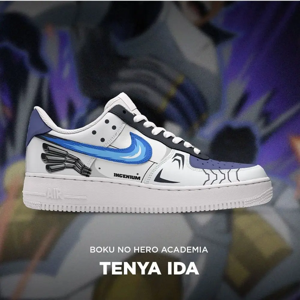 Tenya Ida Boku No Hero Academia Low Top Shoes - Sneakatelier