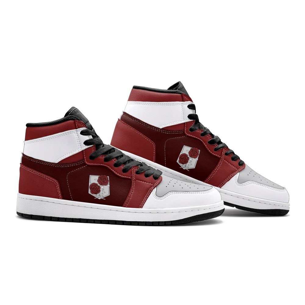 The Garrison Shingeki No Kyojin J1 High Top Shoes - Sneakatelier