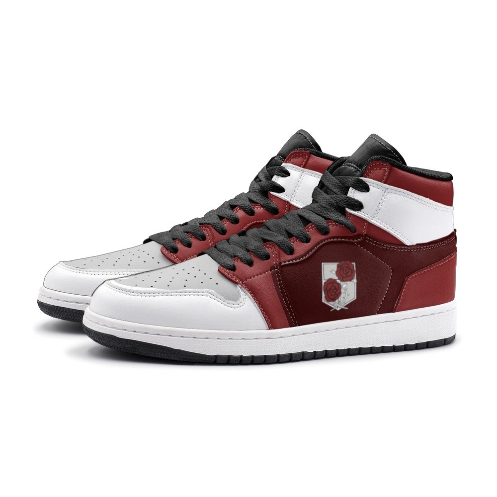 The Garrison Shingeki No Kyojin J1 High Top Shoes - Shoesmates The Garrison Shingeki No Kyojin J1 High Top Shoes - Sneakatelier Sneakatelier