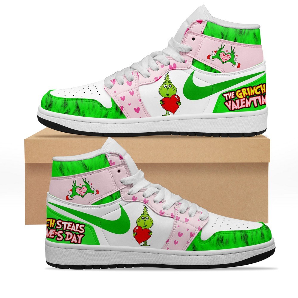 The Grinch AJ1 High Shoes - Shoesmates The Grinch AJ1 High Shoes - Sneakatelier Sneakatelier