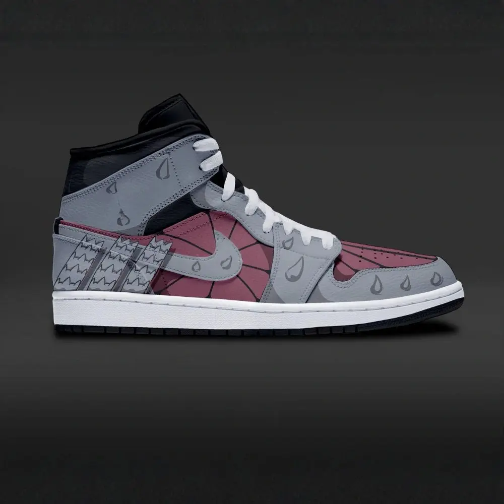 Three-Tails Bijuu Isobu Naruto Edition High Top Shoes - Sneakatelier