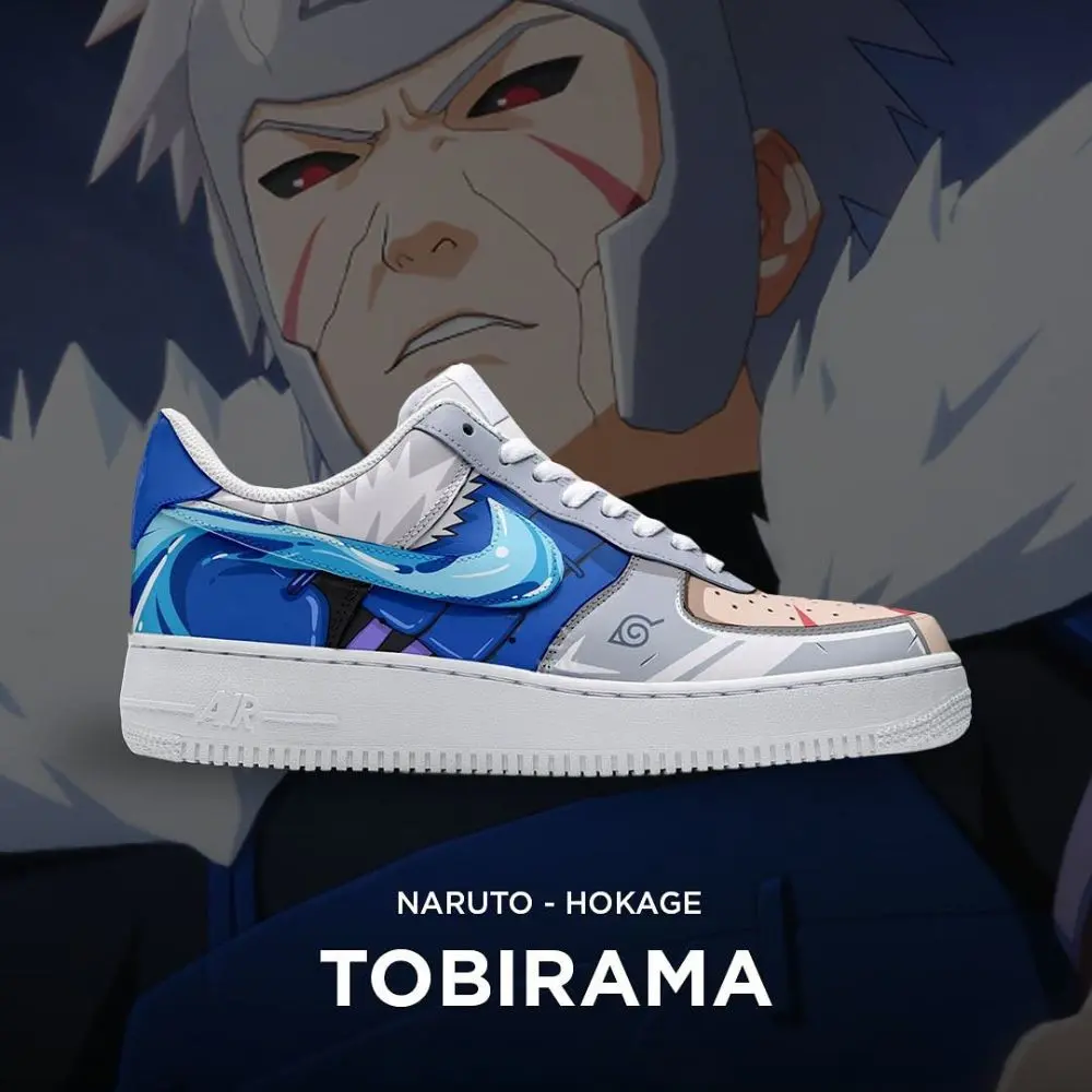 Tobirama Hokage Naruto Low Top Shoes - Sneakatelier