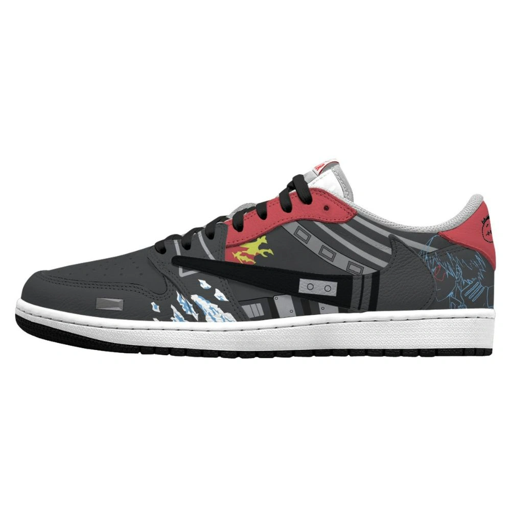 Todoroki V.1 My Hero Academia New Low Top Shoes - Shoesmates Todoroki V.1 My Hero Academia New Low Top Shoes - Sneakatelier Sneakatelier