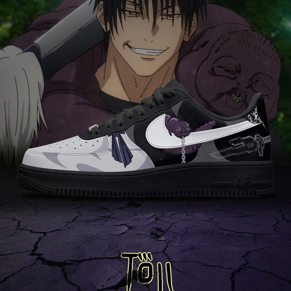 Toji Fushiguro Cursed Technique Jujutsu Kaisen Low Top Shoes - Sneakatelier
