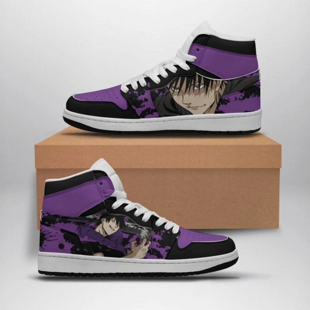 Toji Fushiguro Jujutsu Kaisen Special High Top Shoes - Sneakatelier