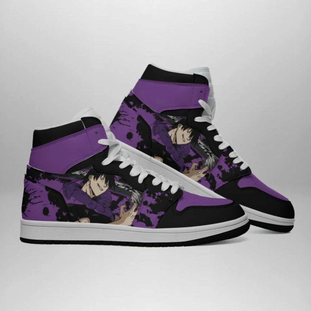 Toji Fushiguro Jujutsu Kaisen Special High Top Shoes - Shoesmates Toji Fushiguro Jujutsu Kaisen Special High Top Shoes - Sneakatelier Sneakatelier