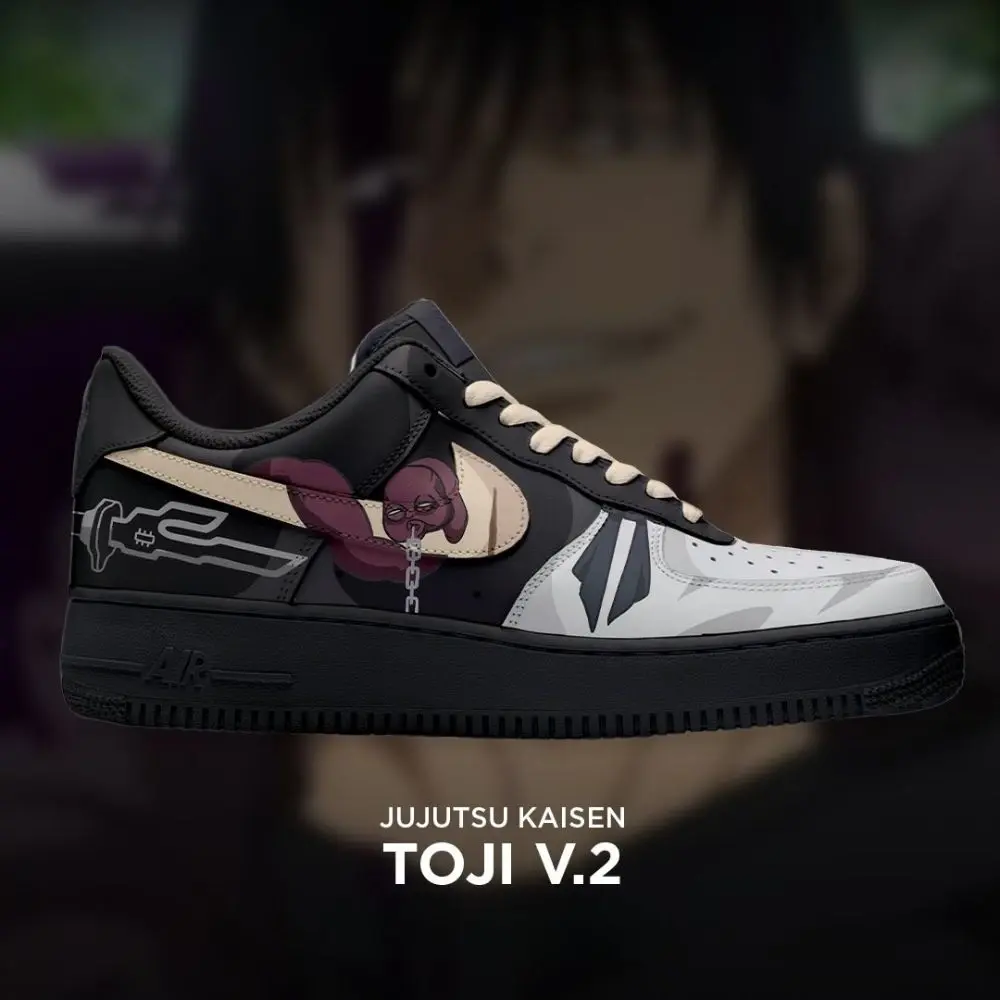 Toji Jujutsu Kaisen Edition Low Top Shoes - Shoesmates Toji Jujutsu Kaisen Edition Low Top Shoes - Sneakatelier Sneakatelier