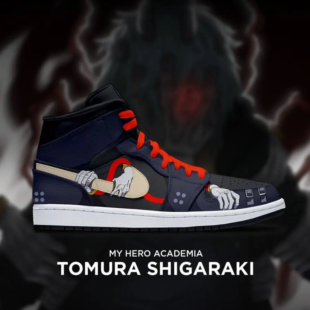 Tomura Shigaraki My Hero Academia Edition High Top Shoes - Sneakatelier