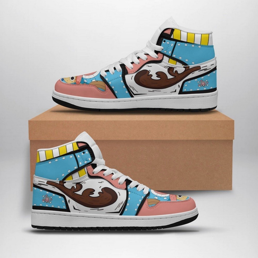 Tony Tony Chopper One Piece AJ1 Shoes - Sneakatelier
