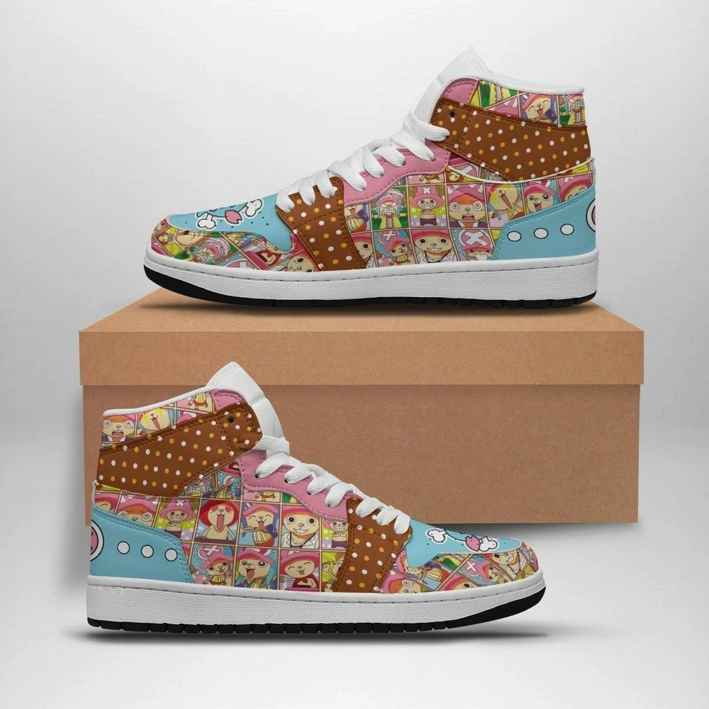 Tony Tony Chopper V2 One Piece Special High Top Shoes - Sneakatelier