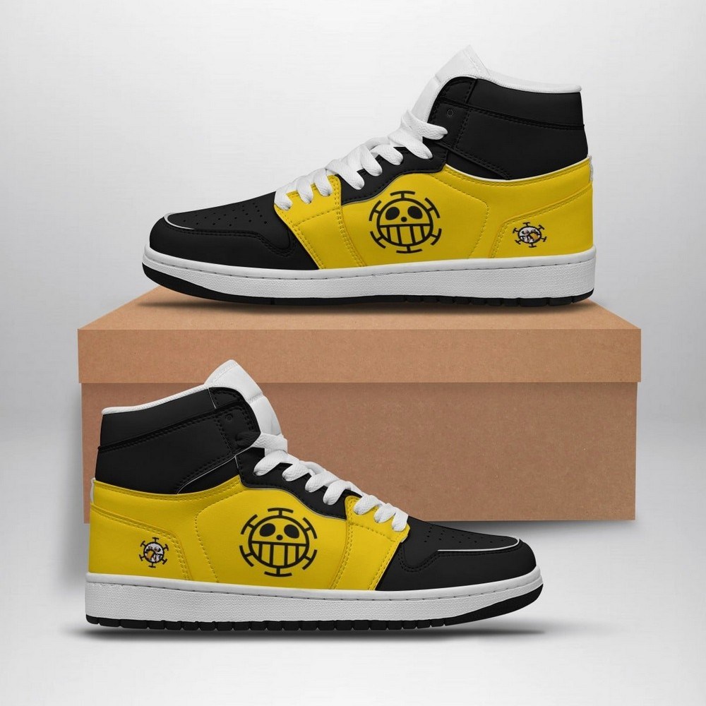 Trafalgar D. Water Law One Piece AJ1 Shoes - Shoesmates Trafalgar D. Water Law One Piece AJ1 Shoes - Sneakatelier Sneakatelier