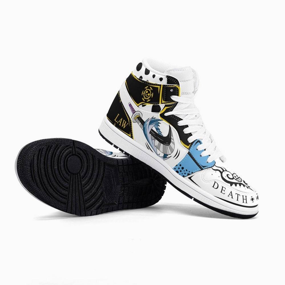 Trafalgar D Water Law One Piece AJ1 Shoes - Shoesmates Trafalgar D Water Law One Piece AJ1 Shoes - Sneakatelier Sneakatelier