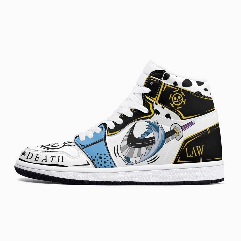 Trafalgar D Water Law One Piece AJ1 Shoes - Shoesmates Trafalgar D Water Law One Piece AJ1 Shoes - Sneakatelier Sneakatelier
