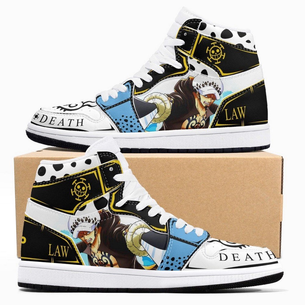 Trafalgar D. Water Law V2 One Piece AJ1 Shoes - Sneakatelier