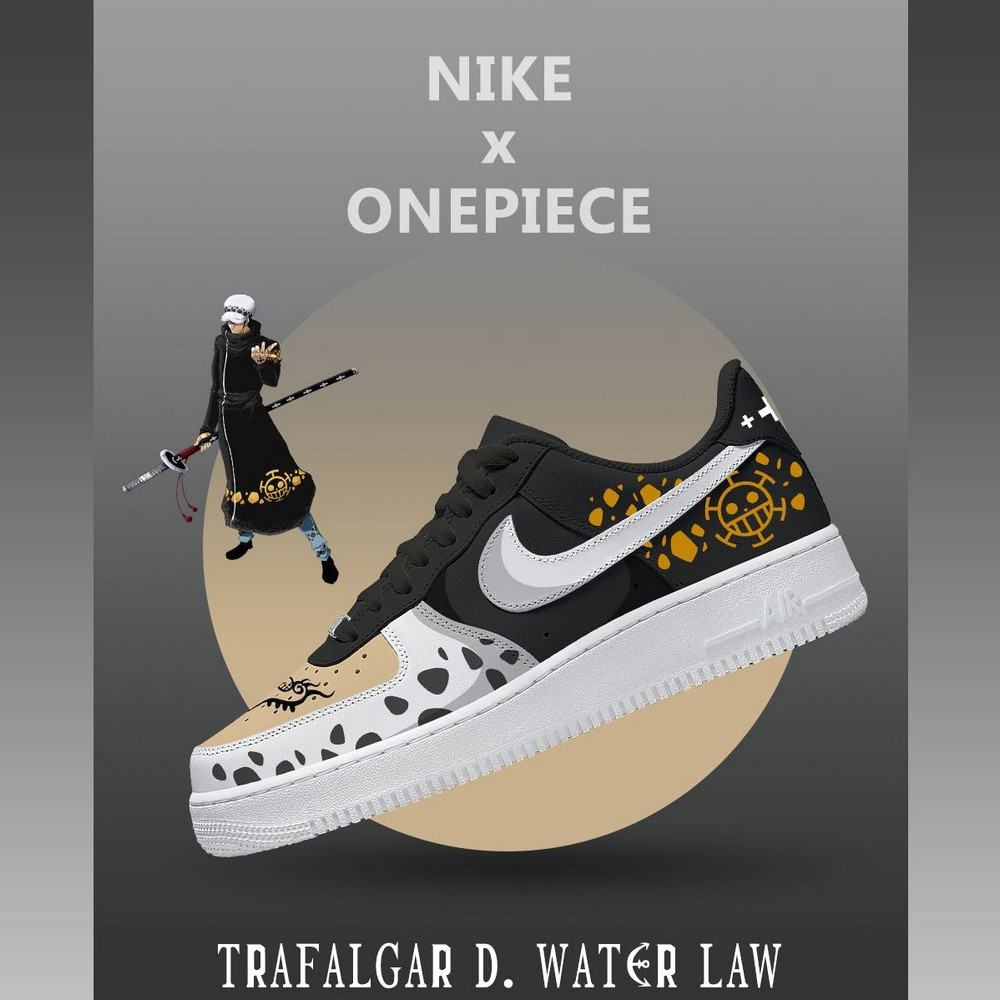 Trafalgar D. Water Law V.3 One Piece Limited Low Top Shoes - Sneakatelier