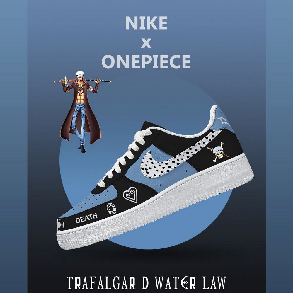 Trafalgar D. Water Law V.4 One Piece Limited Low Top Shoes - Sneakatelier