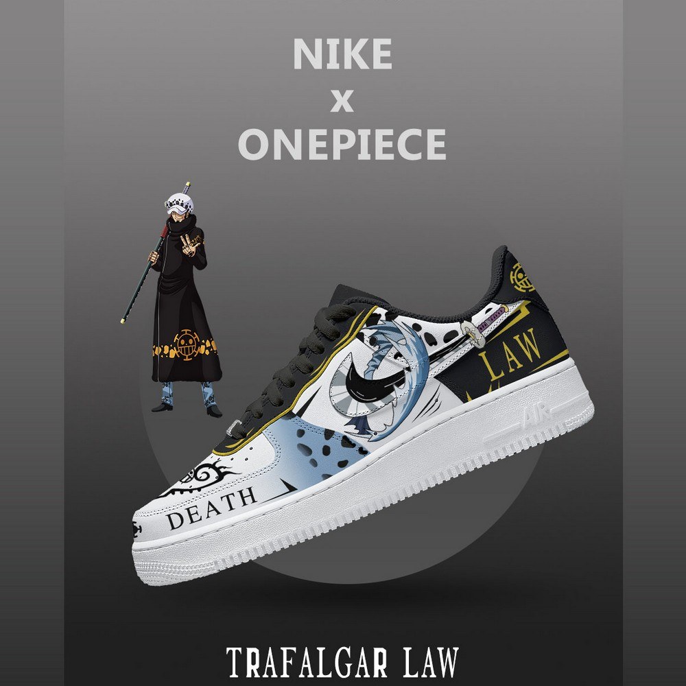 Trafalgar D. Water Law V.5 One Piece Limited Low Top Shoes - Sneakatelier