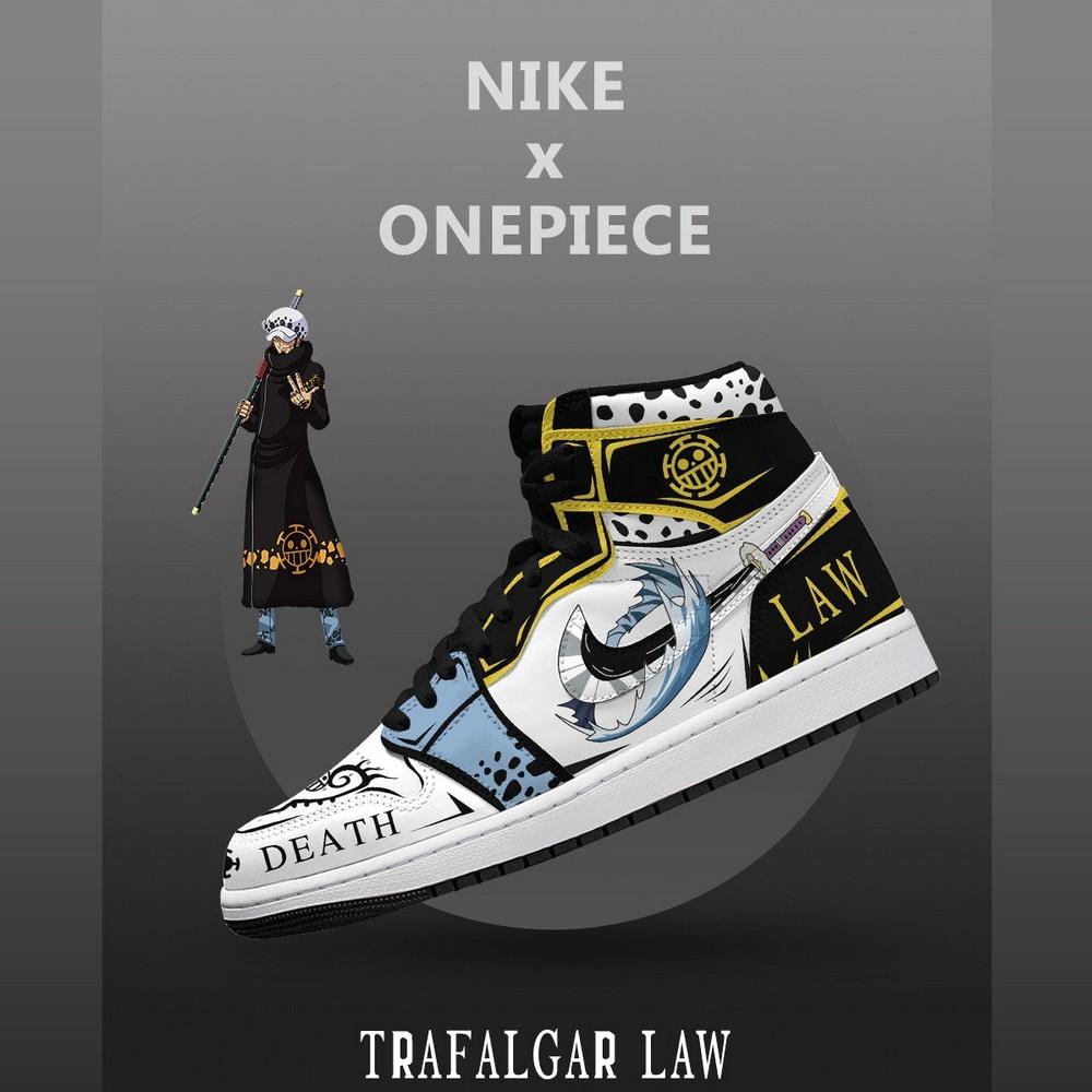 Trafalgar D. Water Law V.6 One Piece Limited High Top Shoes - Sneakatelier