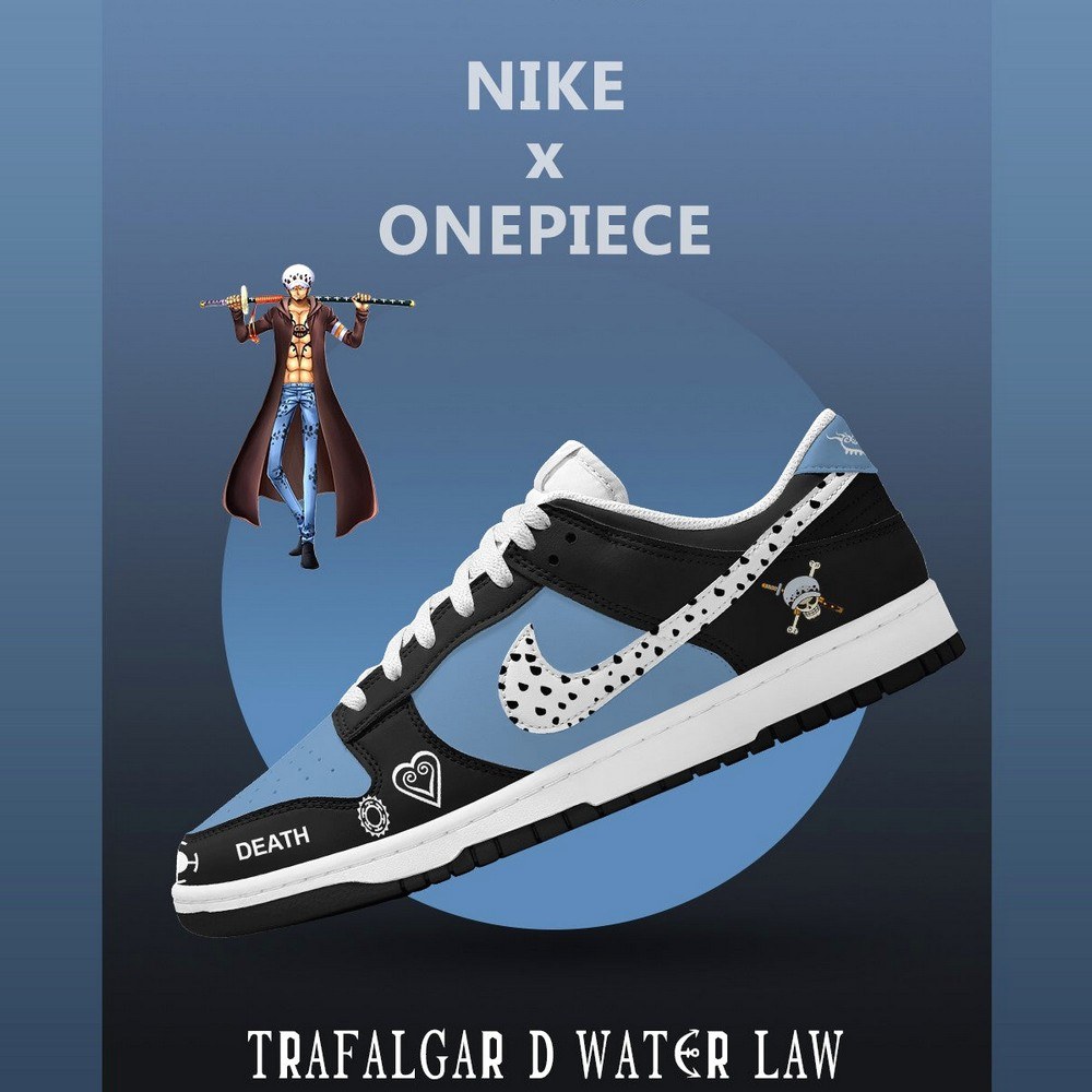 Trafalgar D. Water Law V.6 One Piece Limited Low Top Shoes - Sneakatelier