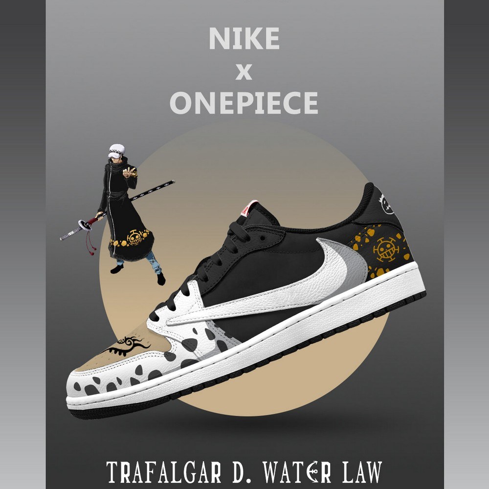 Trafalgar D. Water Law V.7 One Piece Limited Low Top Shoes - Sneakatelier