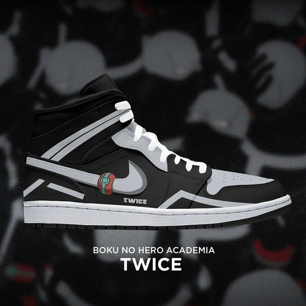 Twice Boku No Hero Academia High Top Shoes - Sneakatelier