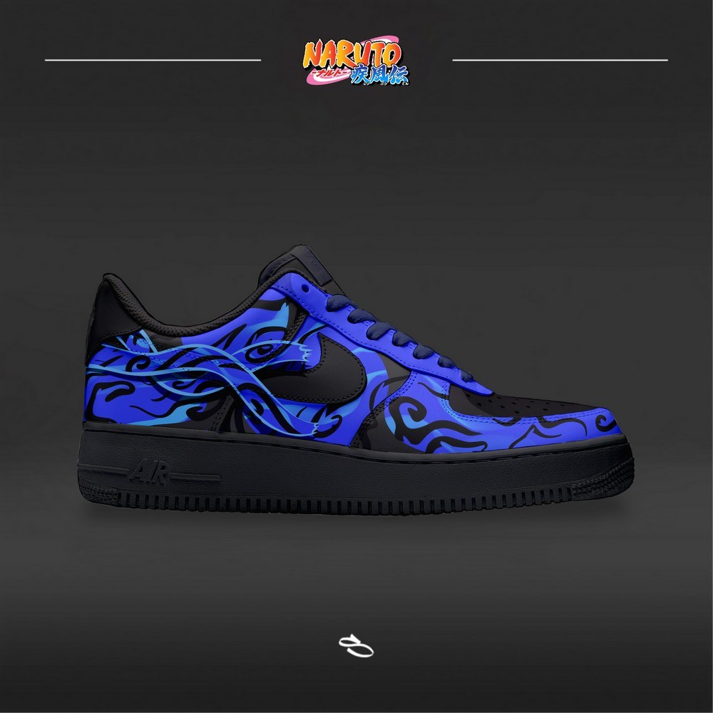 Two-Tails Bijuu Matatabi Naruto AF1 Shoes - Sneakatelier