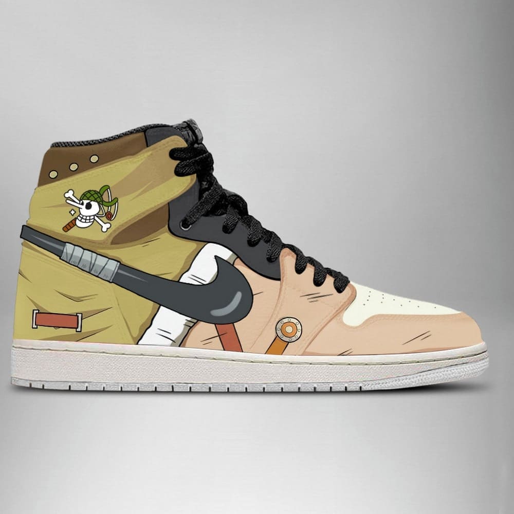 Ussop One Piece Air Jordan 1 High Top Shoes SMUOPA1 - Shoesmates Ussop One Piece Air Jordan 1 High Top Shoes SMUOPA1 - Sneakatelier Sneakatelier