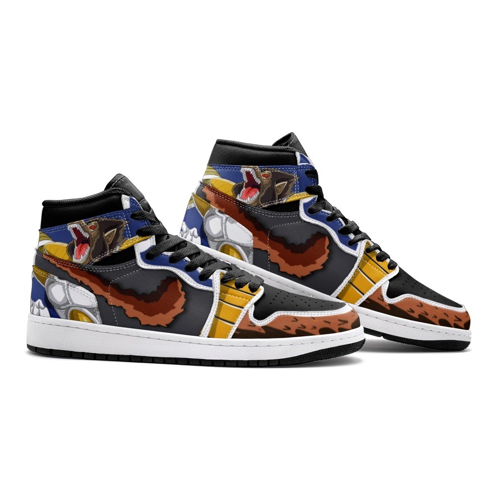 Vegeta And Great Ape Dragon Ball Z Air Jordan 1 High Top Shoes - Sneakatelier
