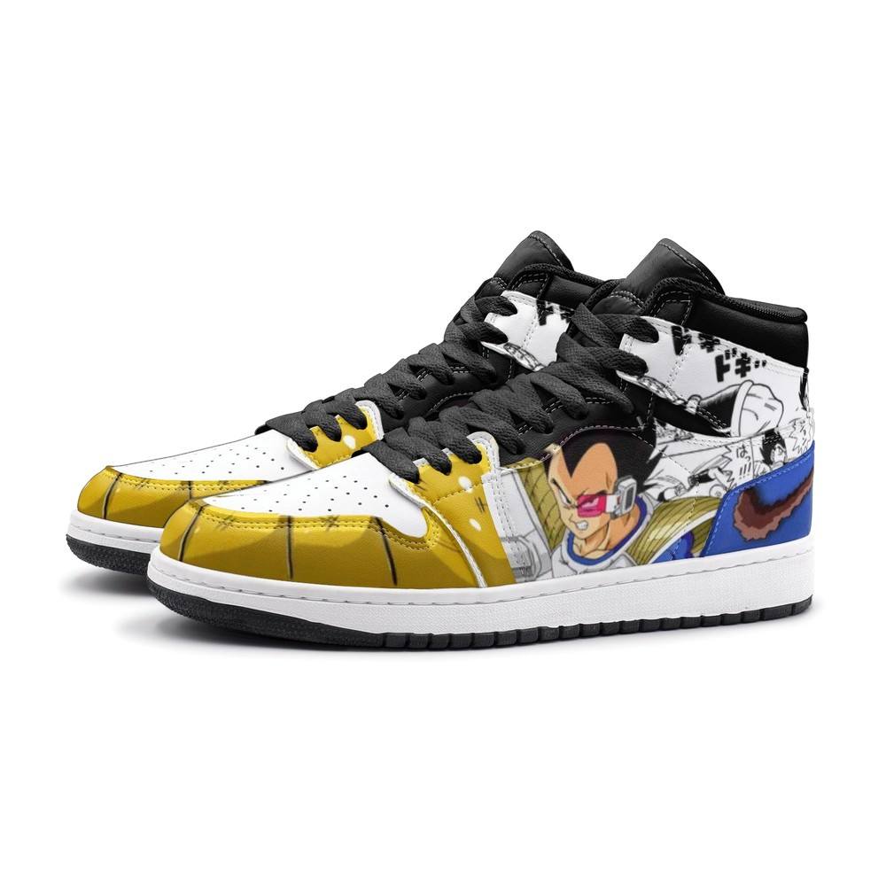 Vegeta And Nappa Dragon Ball Z Air Jordan 1 High Top Shoes - Shoesmates Vegeta And Nappa Dragon Ball Z Air Jordan 1 High Top Shoes - Sneakatelier Sneakatelier