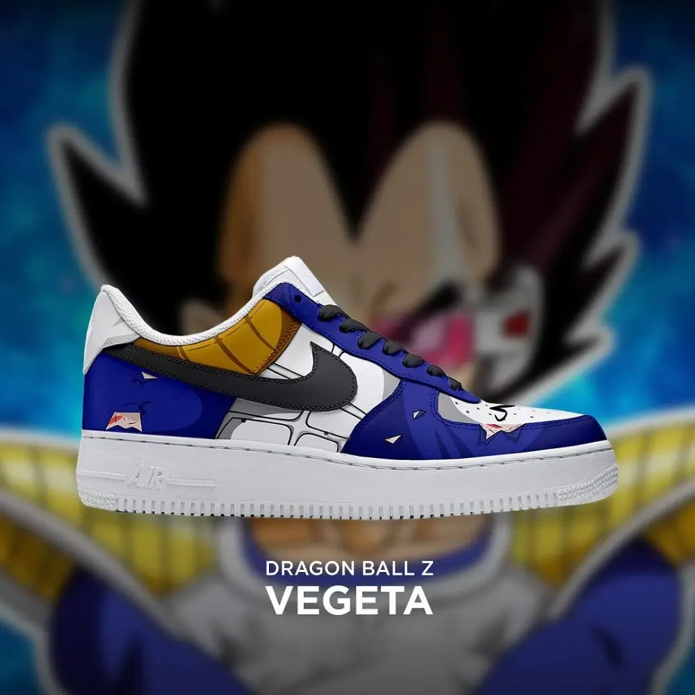 Vegeta Dragon Ball Z Low Top Shoes - Sneakatelier