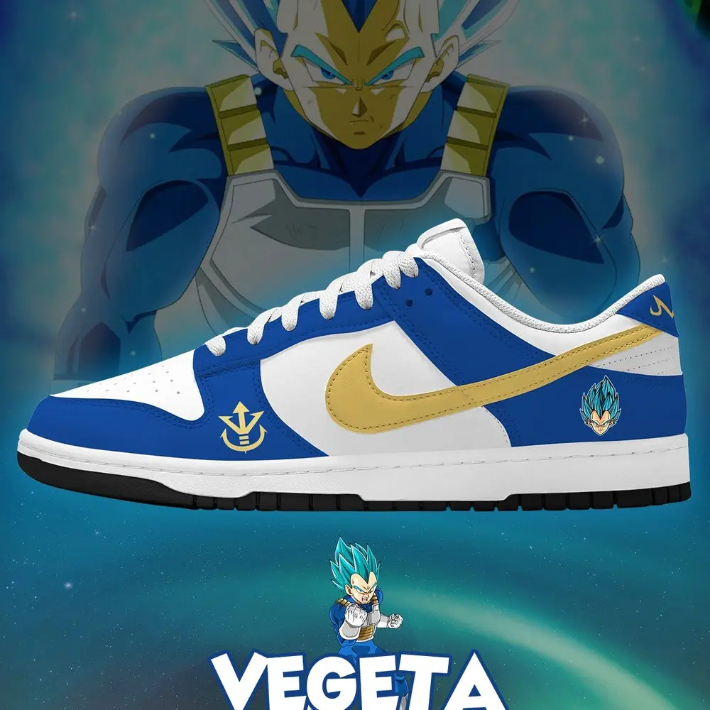 Vegeta V.1 Dragon Ball Edition Low Top Shoes - Sneakatelier