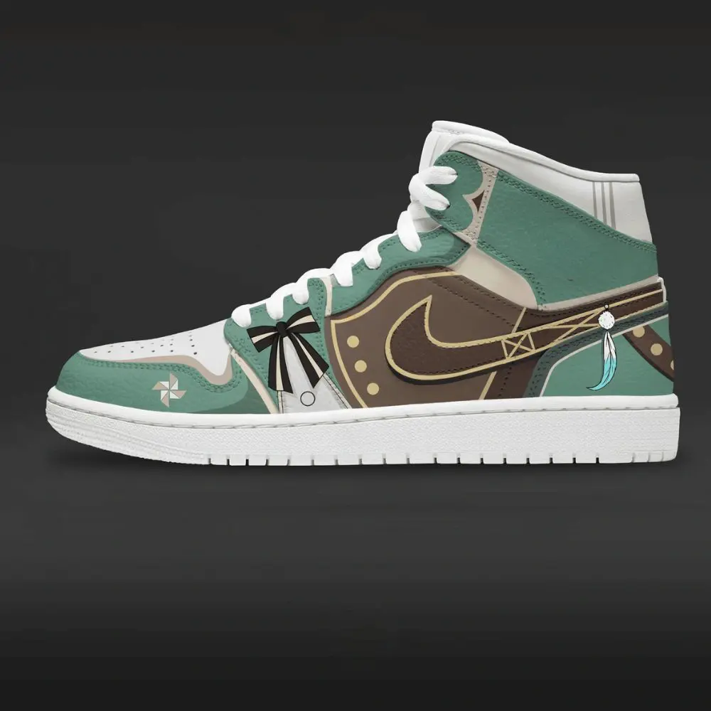 Venti Genshin Impact Edition High Top Shoes - Sneakatelier