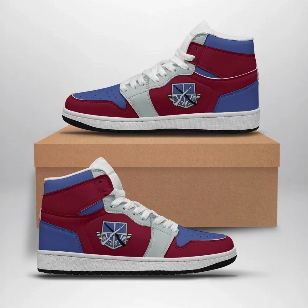 Yeagerist Attack On Titan Custom High Top Shoes - Sneakatelier