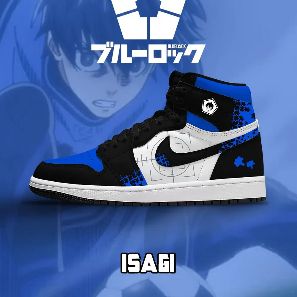 Yoichi Isagi V.1 Blue Lock High Top Shoes - Sneakatelier