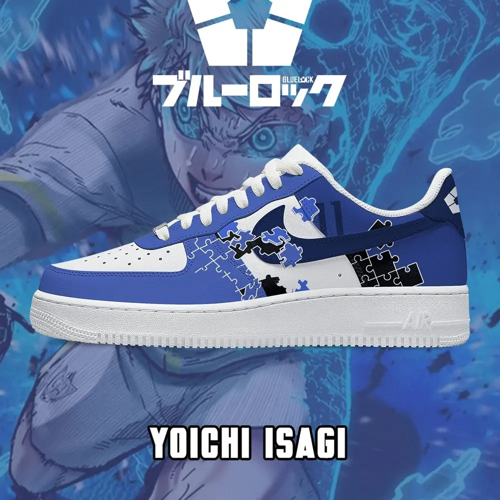 Yoichi Isagi V.6 Blue Lock Low Top Shoes - Sneakatelier