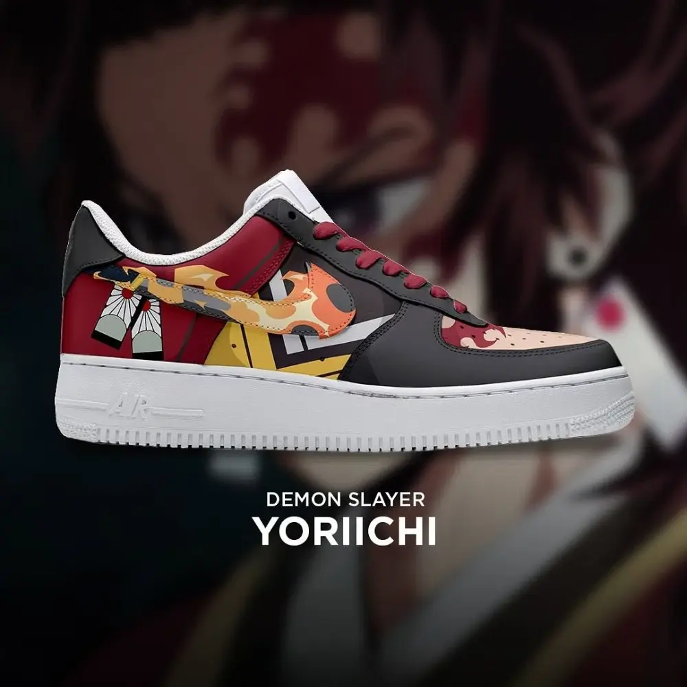 Yoriichi Hashira Demon Slayer Low Top Shoes - Sneakatelier