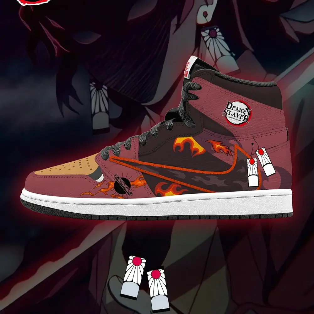 Yoriichi Tsugikuni V.1 Demon Slayer Limited Edition High Top Shoes - Sneakatelier
