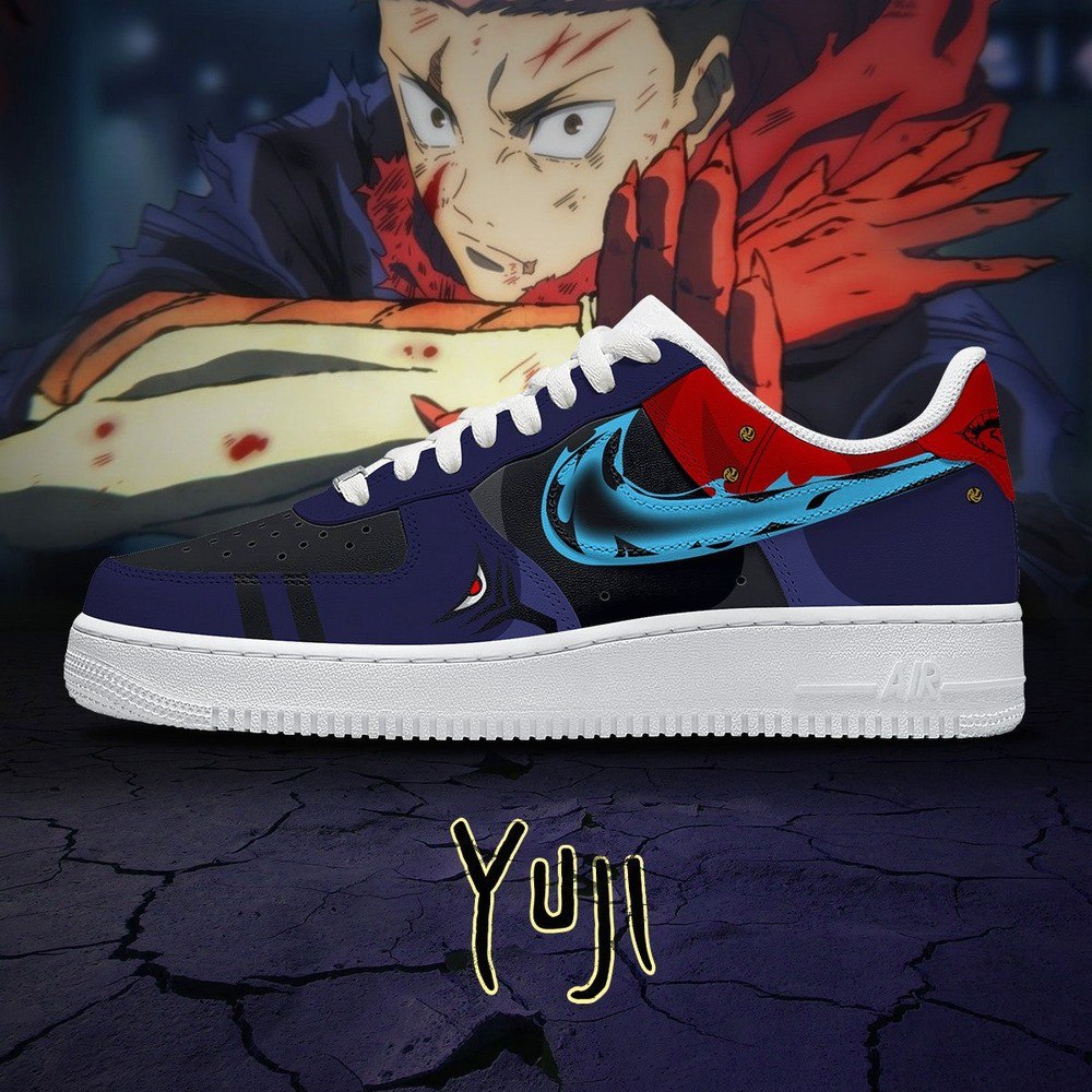 Yuji Itadori Cursed Technique Jujutsu Kaisen Low Top Shoes - Sneakatelier