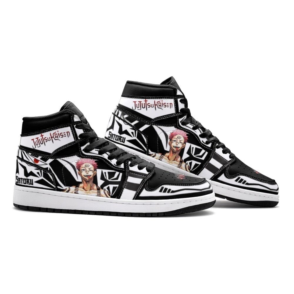 Yuji Itadori Sukuna Sorcery Fight J1 High Top Shoes SMYISS1 - Shoesmates Yuji Itadori Sukuna Sorcery Fight J1 High Top Shoes SMYISS1 - Sneakatelier Sneakatelier
