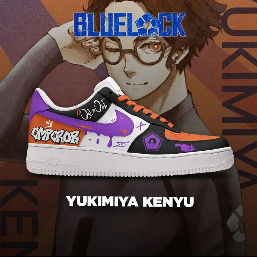 Yukimiya Kenyu V.2 Blue Lock Special Low Top Shoes - Sneakatelier