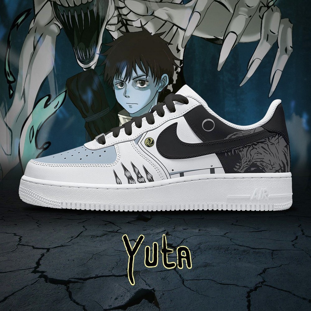 Yuta Okkotsu Jujutsu Kaisen AF1 Shoes - Sneakatelier