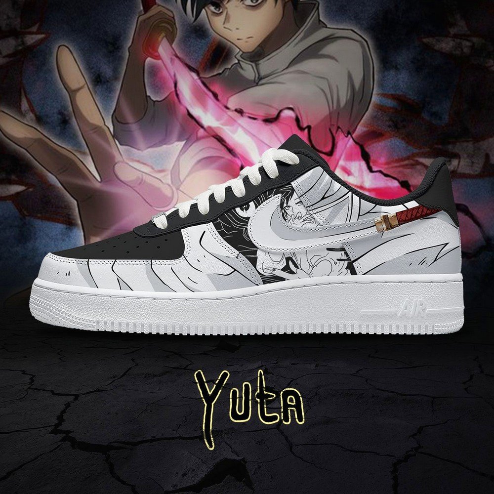 Yuta Okkotsu V.2 Jujutsu Kaisen AF1 Shoes - Sneakatelier
